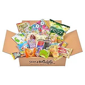 Japanese Snack Attack: 20 Japanese Candy Box Gift DAGASHI Set