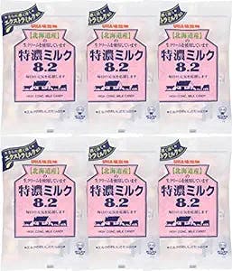 Mikakuto Tokuno Japanese Milk Candy, Bags (Pack of 6) JAPAN INPORT: The Cre