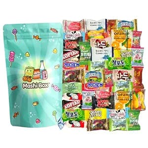 Mashi Box Asian Candy Mystery Variety Pack | 40 PCS | Japanese Candy, Chinese Candy, Vietnamese Candy, Korean Candy Mix