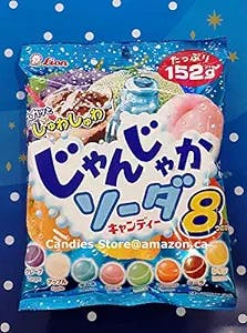 Lion Noisy 8-flavor Soda Hard Candy (Japanese Import) [JI-ICIC]