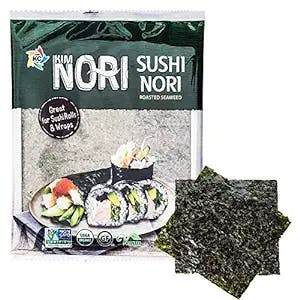 Sushi in a Snap: KIMNORI Sushi Nori Seaweed Sheets Reviewed by Candy of Jap