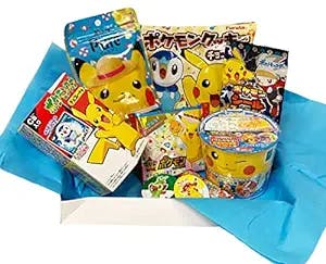 Assortment of Japanese Anime Sweets Chocolate Cookies Candy & Snacks (Sweets, Snacks, cookies, Instant Noodles & Fruit Jelly)