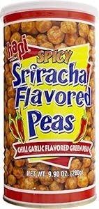 Candy Cat's Review: Hapi Snacks Spicy Sriracha Peas - A Spicy Fling for You