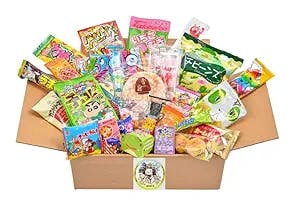 30 Japanese snack YAOKIN dagashi candy box