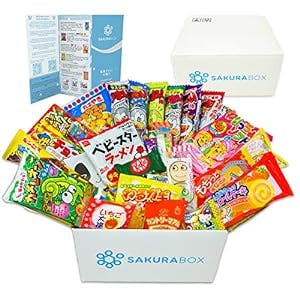 Japanese Snacks & Candy 40 Piece Dagashi Set (Box)