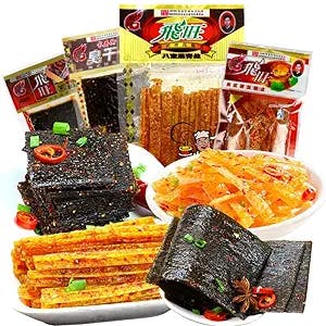 Feiwang Childhood Mixed Four Flavors - The Ultimate Nostalgic Snack Pack!